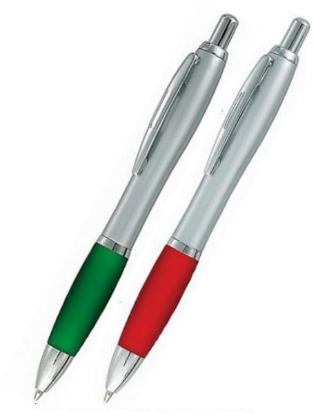 plastic silver pen,silver color ball pen for promotional use