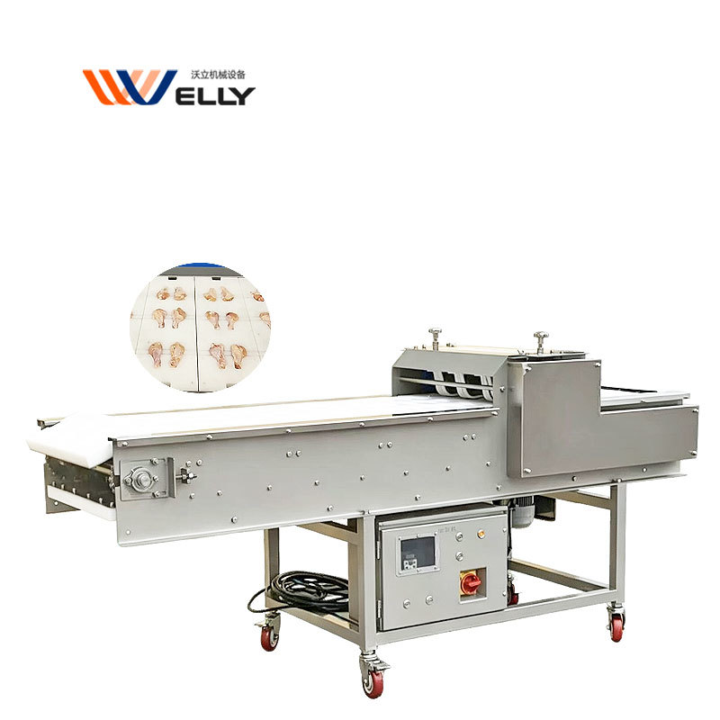 Industrial Frozen Squid Ring Cutting Machine for Chicken Leg Cube Chili Ring Octopus Segment Customized Mold