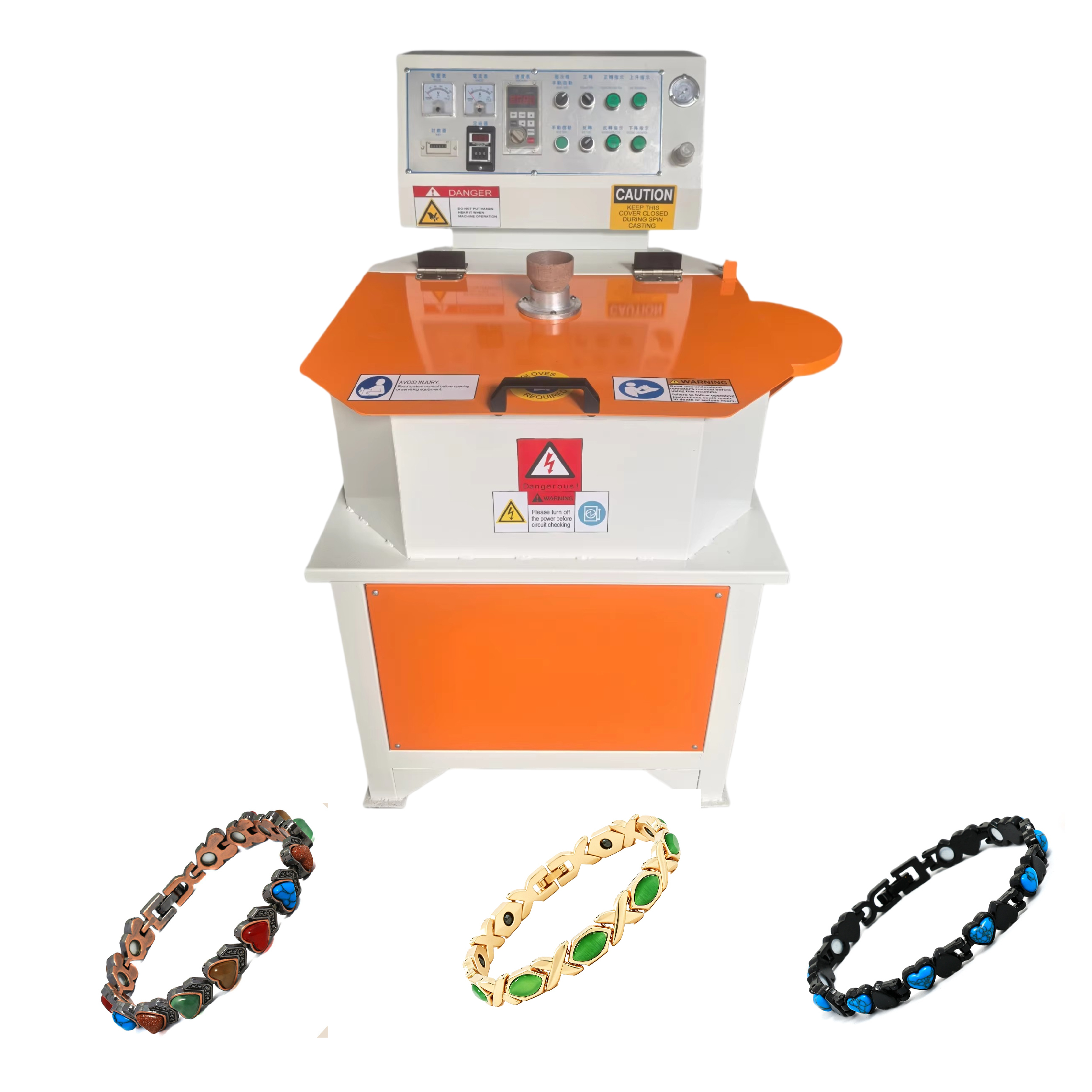 Vintage Necklace Spin Centrifugal Casting Machine for Zamak Jewelry Making Production Equipment