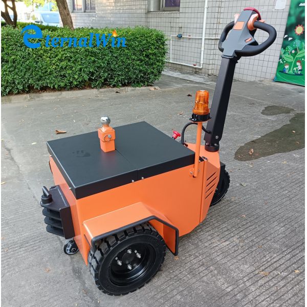 Drive speed load unload 2 to 3 Km per hour Tow Tractor customized 1160kg capacity engineered for safe and moving operations