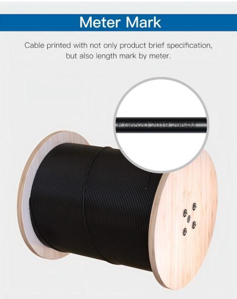 GYXTW Outdoor Armored Fiber Optic Cable 2-24 Cores SM/MM/OM3