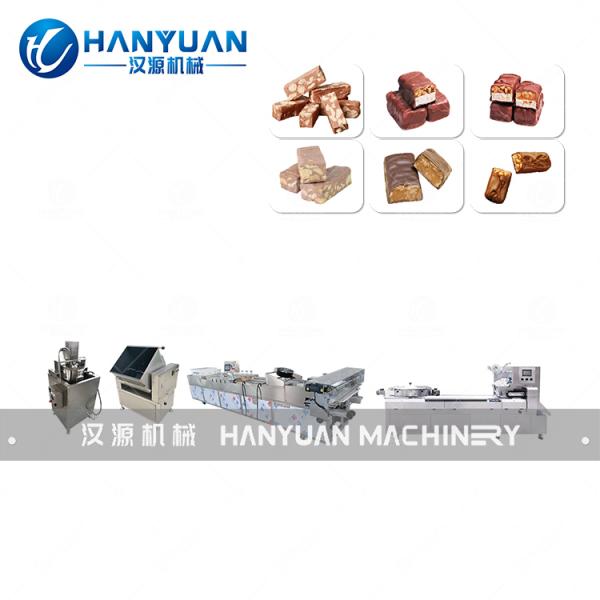 Automatic Almond Toffee Candy Bar Making Machine