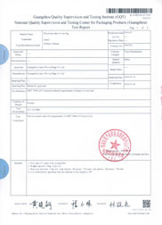 Lansu Packaging Co.,Ltd Certifications