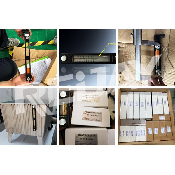 стекло видимости гидравлического танка PLC OEM датчика уровня гидравлического масла 127mm ровное