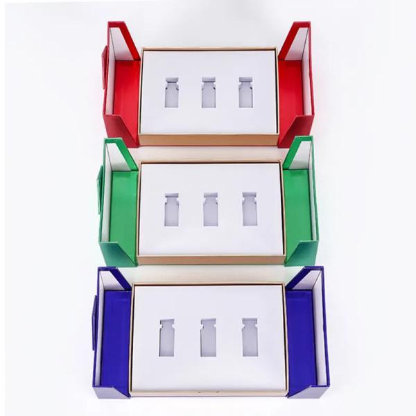 Custom Box Packaging Luxury Double Door Creative Paper Packaging Gift Box Two Door Gift Perfume Bottle Box