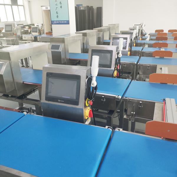 Industrial Check Weigher Weighing Scales And Metal Detector Sort Check Weigher