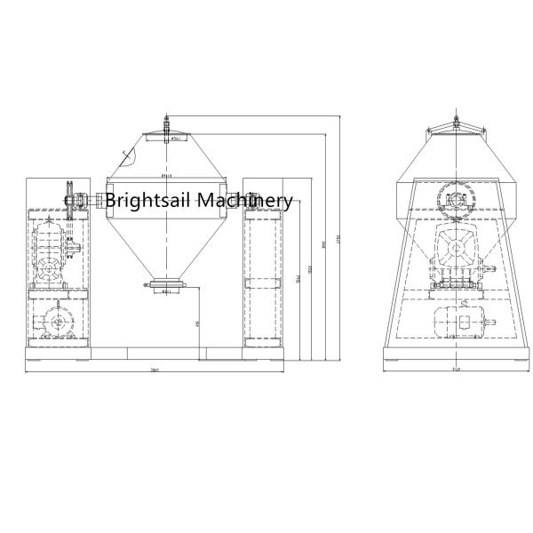 Конюшня кофе какао индустрии смешивая машины муки молока порошка промышленная