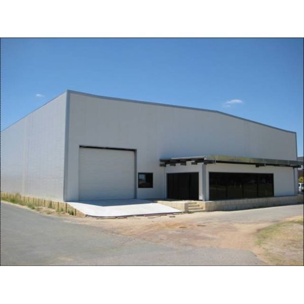 Large-Span Steel Prefabricated Hangar for Aircraft Shelter and Repair