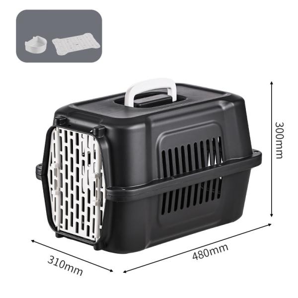 Comfortable Cat Outing Travel Box Metal Frame and Breathable Comfort for Adventures
