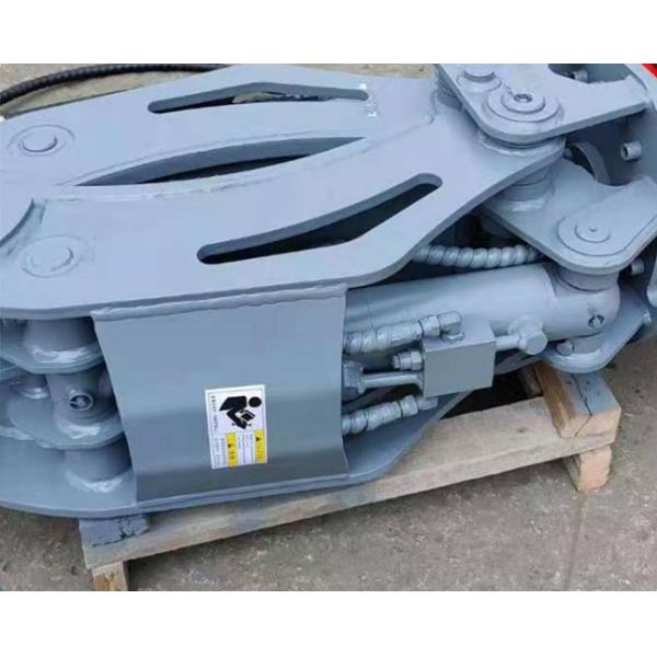 manufacture price 5 ton finger log heavy finger hydraulic grapple saw slasher attachment rotating