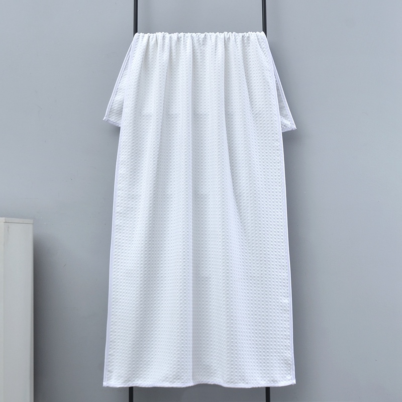 35x75cm 400gsm Small Waffle Microfiber Bath Towels For Camping