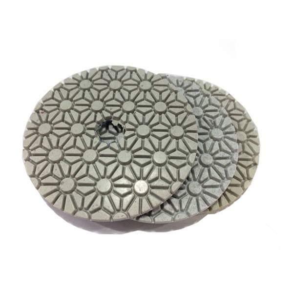 3 Step Resin Floor Polishing Pads 4 inch 100mm For Wet And Dry