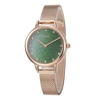 Résistant à l'eau minimaliste d'atmosphère de la montre 3 de quartz d'alliage avec l'affichage analogue de cadran