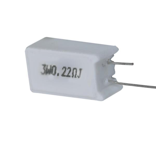 SQM Vertical Cement Power Supply Resistor High Voltage 5W0.1ΩJ  3W0.22ΩJ 5%