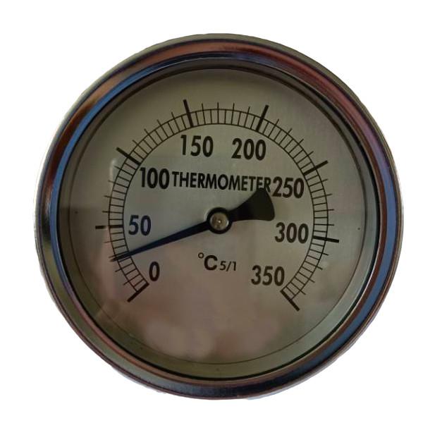 Termômetro bimetálico 60mm industrial bimetálico 1/2 NPT de tira 350C 2.5in