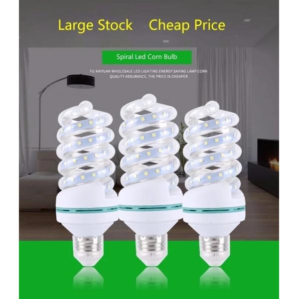 Plastic Aluminum 3000K 5T 12 Watt E27 Led Corn Light