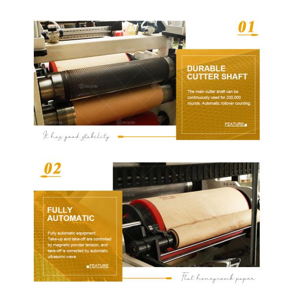 Innovative Honeycomb Paper Processing Machine with High-Speed Perforation Versatile Honeycomb Paper Fabrication System