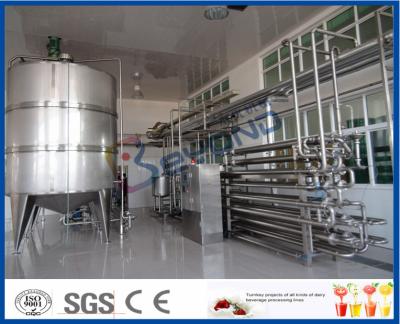 Equipamento asséptico da pasteurização do leite do procedimento para a fábrica de tratamento do leite