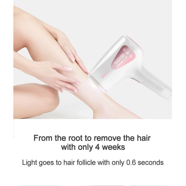 Double Lamp Heads Ice Compress Ipl Hair Removal Epilator