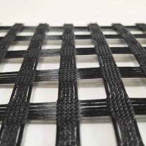 PVC Coated Warp Knitted Polyester Geogrid for Retaining Wall