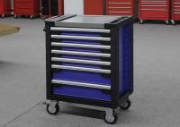 Movable Red 7 Drawers Toolbox Tool Chest On Wheels For Garage Store Tools