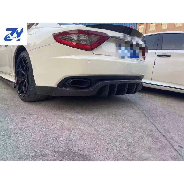 MC Style Carbon Fiber Car Rear Diffuser Down Spoiler for Maserati Gran Turismo GT