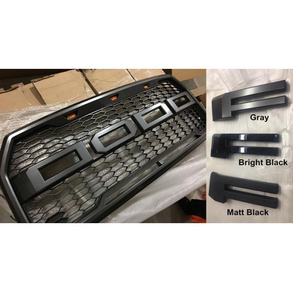 Ford F150 2015 2017 Raptor Style Steel Front Bumper Bar and Front Grille