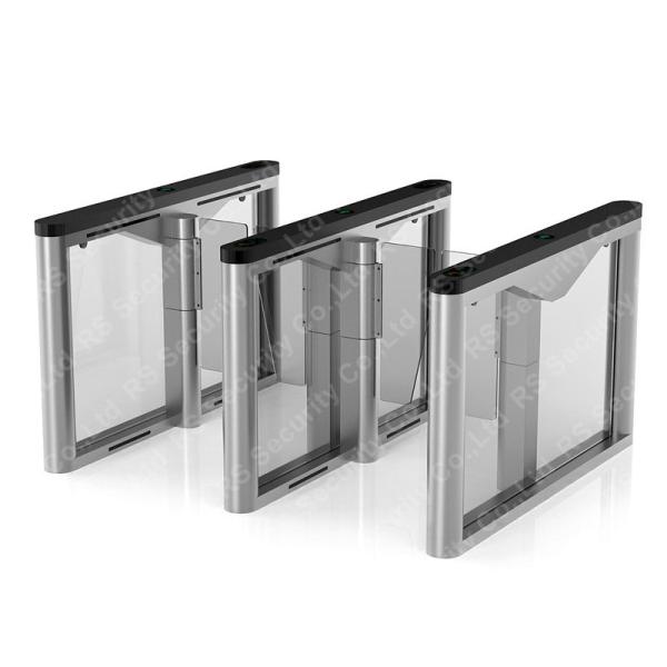 Fingerprint Identification Swing Barriers Square Half-height Speed Turnstiles Gates Machine