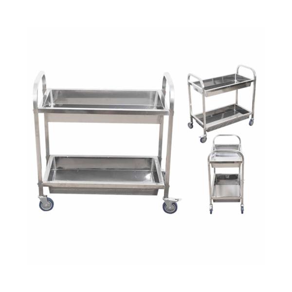 RK Bakeware China Производитель для транспортировки Нержавеющая сталь Gastronorm Rack Small Trolley