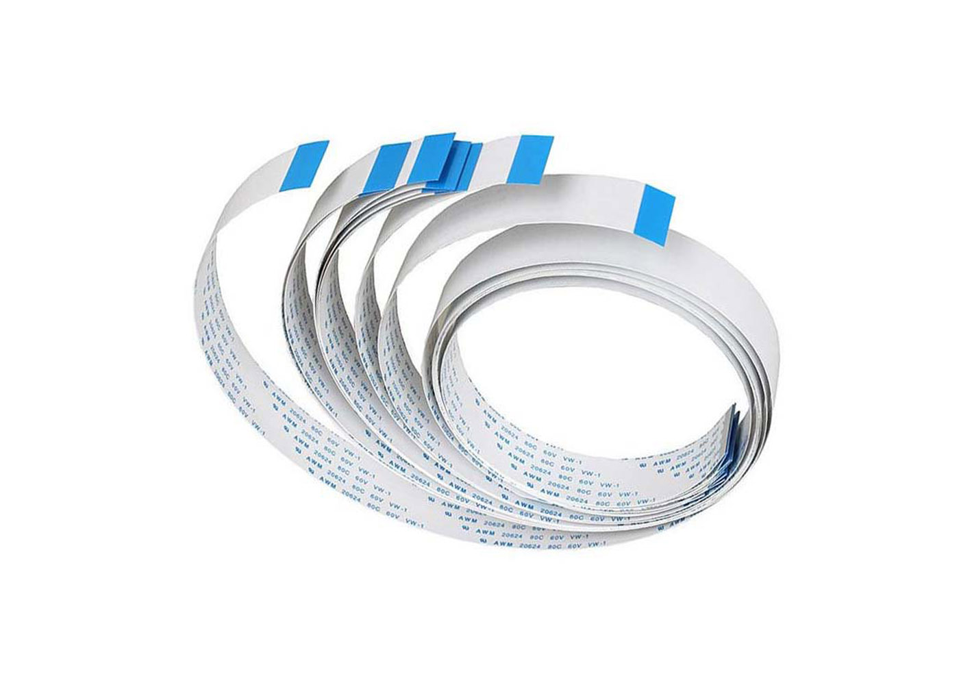 Кабель Pin 1.0mm FFC оболочки 80 PE гибкий плоский