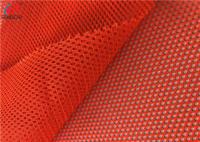 Tela do material de Mesh Fabric Safety Uniform Fluorescent de tricô do poliéster