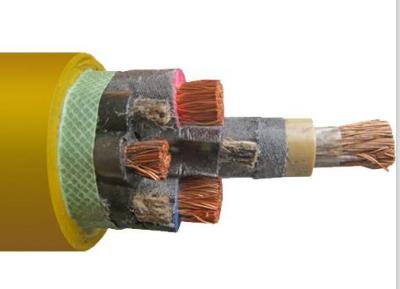 Cabo distribuidor de corrente Multicore 3,6 da trança de cobre/6 quilovolts com monitoração de núcleos flexíveis