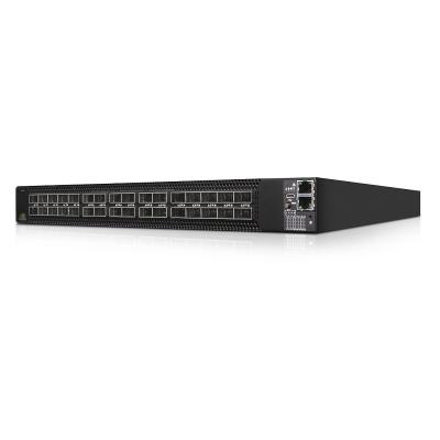 Comutador Ethernet Aberto de 32 portas Mellanox MSN3700-VS2F Espectro-2 Baseado em 200GBE com portas