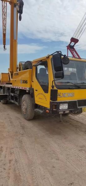 Construction XCMG QY20G Used Boom Truck Crane 21m Telescopic Boom XGS5080JGKH6