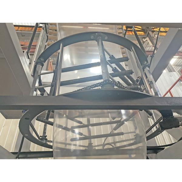 штрангпресс полиэтиленовой пленки 75Kg/Hr, штрангпресс фильма PE с горячим разрезая прибором