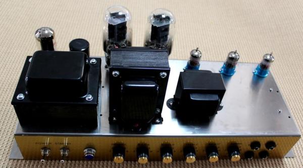Marshall Style JTM45 Hand Wired All Tube Guitar Amplifier Head with Ruby Tubes 50W