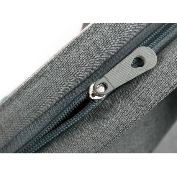 Printed canvas shoulder bag lady female Tower in Paris printing landscape character canvas Handbags