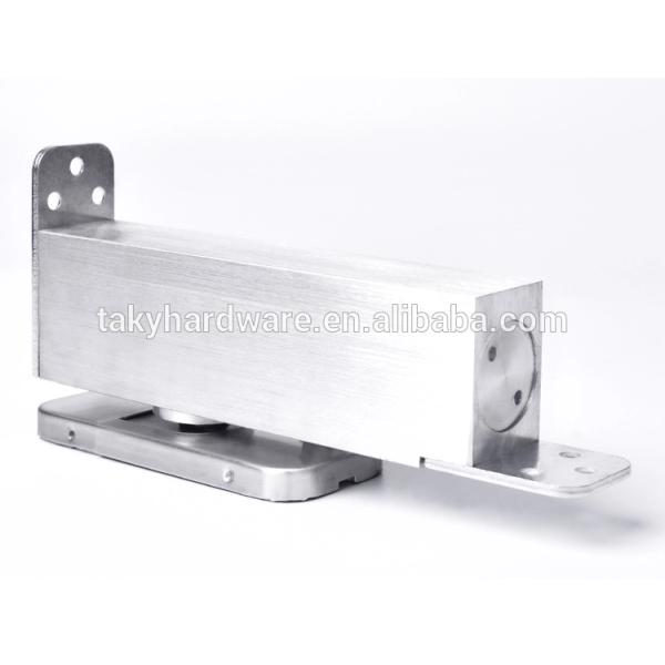 Алюминиевые гостиничные двери скрытые гидравлические дверные замки застежки скрытые напольные пружины TK-H013M