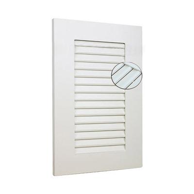 Waterproof Wooden Louvered Doors Exquisite Surface With Oem Odm Service