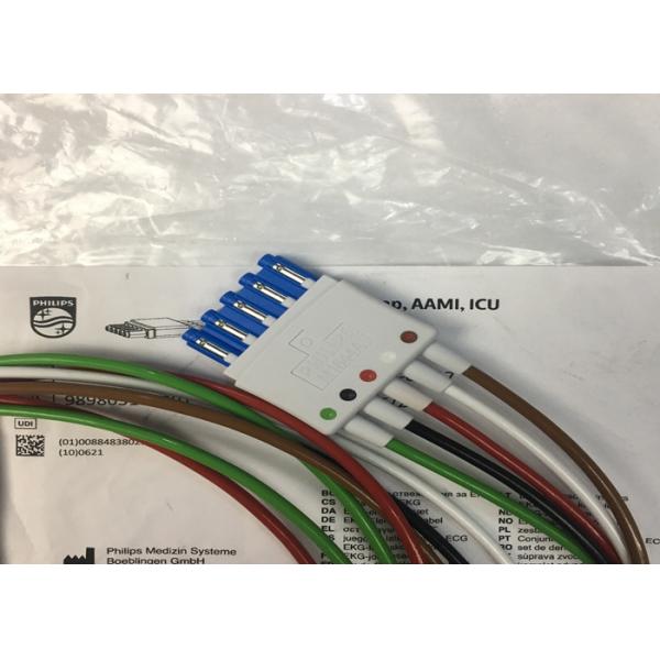 Phlip M1644A Intellivue ECG кабель 5 свинца многоразовый 989803144991