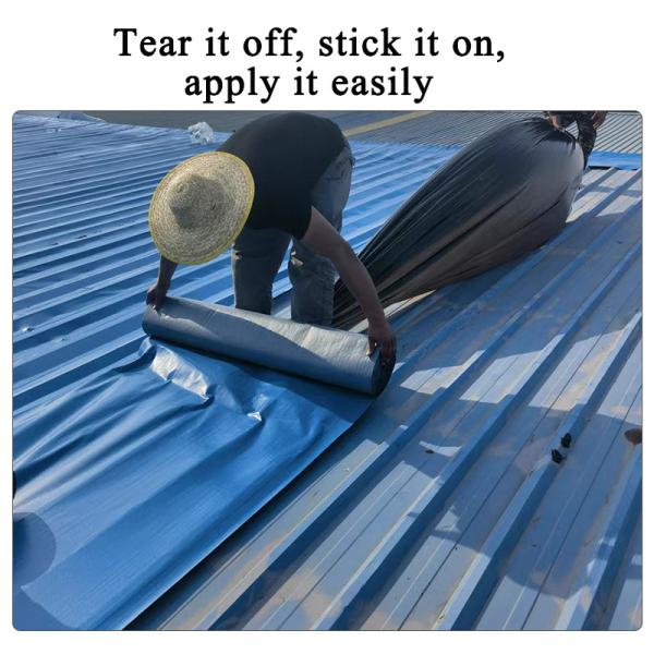 30m Waterproof Silver Color / Self Adhesive Membrane For Roofing Sealing