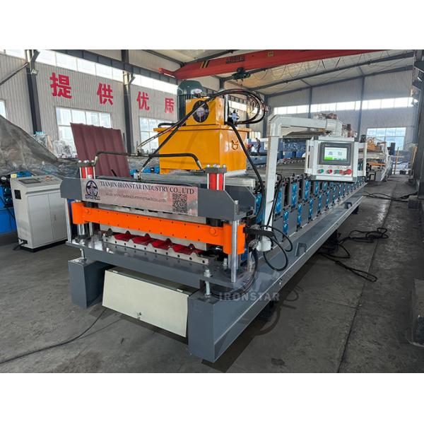 “5 Rib 7 Rib Double Deck 750 Roof Sheet Roll Forming Machine Malaysia Automatic Trapezoidal Metal Roofing Sheet Roll Former Machine”