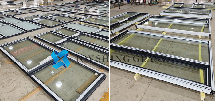 Сдвижное окно UPVC горизонтальное вертикальное алюминиевое сдвижное окно
