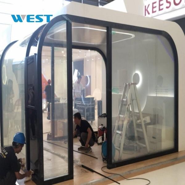 220V PNLC Self Adhesive Smart Glass Window Film Explosion Resistance
