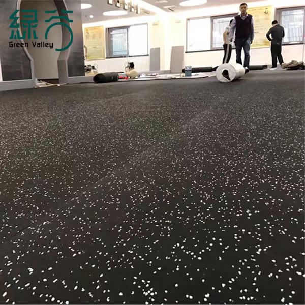 Anti-Slip Wide/Fine Ribbed Dielectric Rubber Sheet Floor
