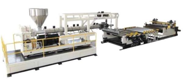 TPU Roller Calibration Film Plastic Extrusion Line Biological Compatibility PLC Control