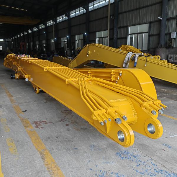 Cheap 45-70 Ton Excavator Pile Driving Boom Machinery for 18M Sheet Pile Vibro Hammer Optional SK450 SK460 SK480 SK495