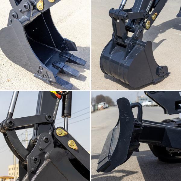 2500kg Cab Hightop Mini Excavator EPA Euro 5 Engine Hydraulic Compact Excavator