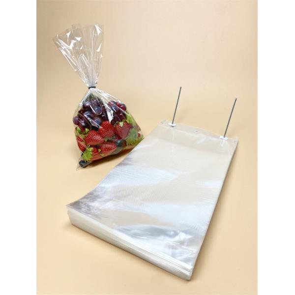 Recycle Plastic Bag For Food Breathable Fresh Food Breathable Packaging Rolls