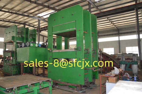 High-standard Control Panel  Hydraulic Frame Rubber Vulcanizing Press Machine Customization